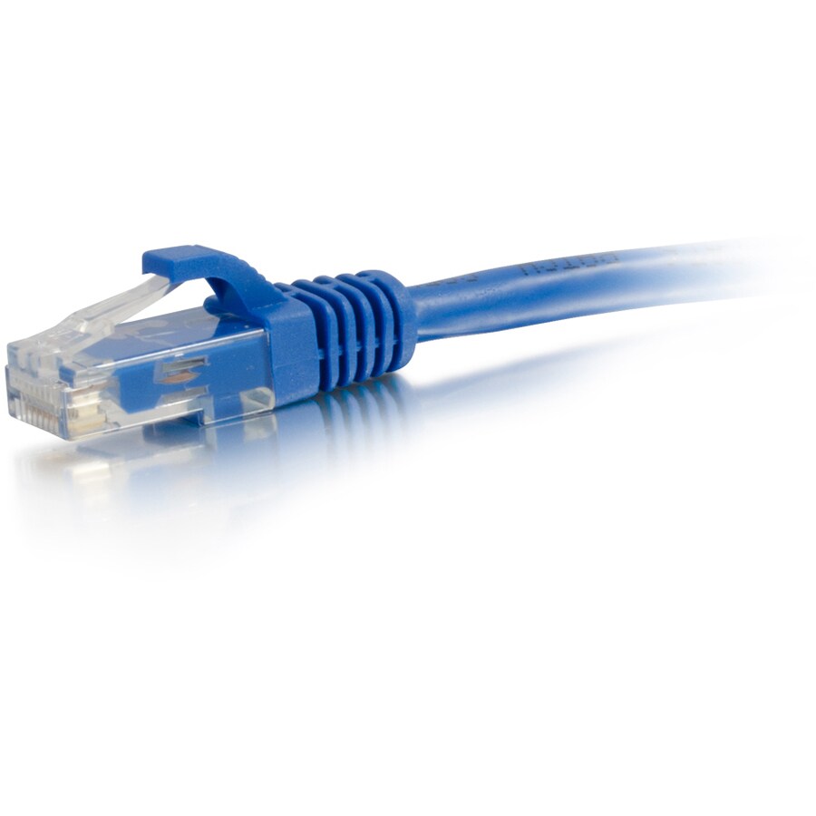 10FT CAT6 BLUE GIGABIT PATCH CABLE MOLDED SNAGLESS