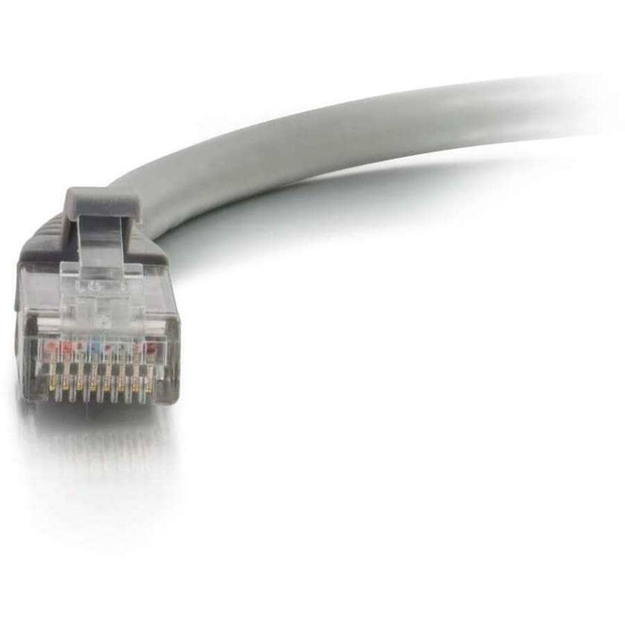 25FT CAT5E GRAY UTP PATCH CABLE MOLDED SNAGLESS