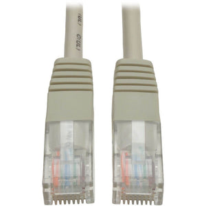 100FT CAT5E GRAY PATCH CABLE CAT5 MOLDED RJ45 MM 350MHZ PVC UTP