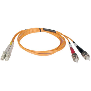 8M DUPLEX FIBER MMF LC/ST 62.5/125 PATCH CABLE