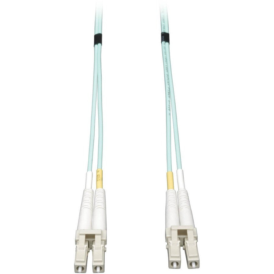 2M 10GB DUPLEX FIBER MMF LC/LC 50/125 LSZH AQUA PATCH