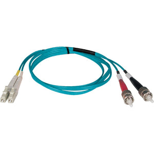 3M 10GB DUPLEX FIBER MMF LC/ST 50/125 LSZH AQUA PATCH   WSL