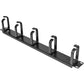 1U CABLE MANAGEMENT DUCT D-RING SERVER RACK HORIZONTAL ORGANIZER