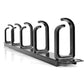 1U CABLE MANAGEMENT DUCT D-RING SERVER RACK HORIZONTAL ORGANIZER