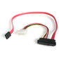 18IN SAS 29-PIN TO SATA W/ LP4 POWER CABLE