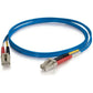 3M FIBER LC/LC MM 50/125 DUPLEX PATCH BLUE CABLE