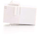 RJ45 8P8C KEYSTONE INSERT COUPLER WHT