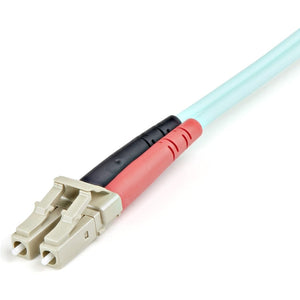 1M MULTIMODE FIBER OPTIC CABLE OM3 LC/LC 50/125 LSZH FIBER CABLE