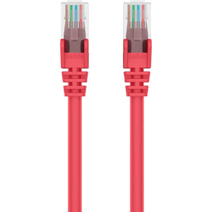 8FT CAT6 RED SNAGLESS PATCH CABLE RJ45 M/M