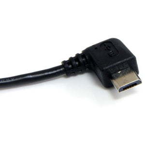 3FT RIGHT ANGLE MICRO USB CABLE USB A TO MICRO B CHARGING CORD