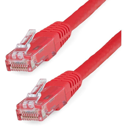 7FT RED CAT6 ETHERNET CABLE RJ45 UTP PATCH CABLE GIGABIT LAN