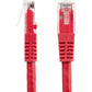 7FT RED CAT6 ETHERNET CABLE RJ45 UTP PATCH CABLE GIGABIT LAN