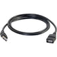 3M USB A/A EXTENSION CABLE BLK