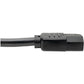 2FT COMPUTER POWER CORD 14AWG 15A 125V 5-15P TO C13 HEAVY DUTY