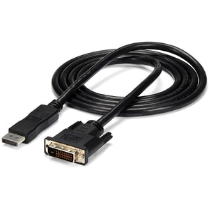 6FT DISPLAYPORT TO DVI CABLE DP 1.2 TO DVI ADAPTER/CONVERTER CORD