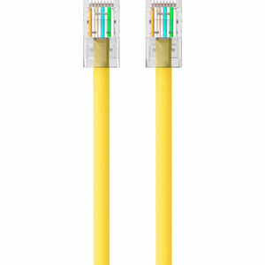 12FT CAT6 YLW UTP RJ45 M/M PATCH CABLE