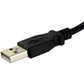 1FT PANEL MOUNT USB EXTENSION CABLE USB A PANEL MOUNT CORD USB2.0