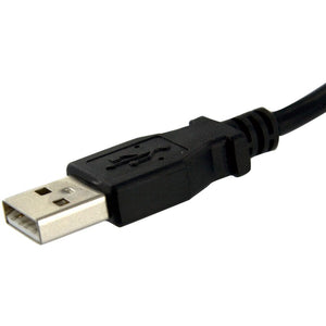 1FT PANEL MOUNT USB EXTENSION CABLE USB A PANEL MOUNT CORD USB2.0