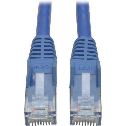 50FT CAT6 PATCH CABLE M/M BLUE GIGABIT MOLDED SNAGLESS PVC RJ45