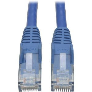 100FT CAT6 PATCH CABLE M/M BLUE GIGABIT MOLDED SNAGLESS PVC RJ45