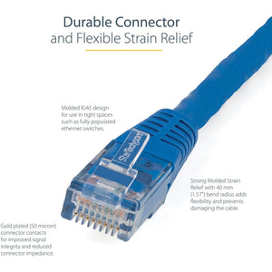 4FT BLUE CAT6 ETHERNET CABLE RJ45 UTP PATCH CABLE GIGABIT LAN