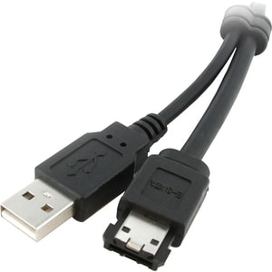 3FT ESATA AND USB A TO PWR ESATA CABLE M/M