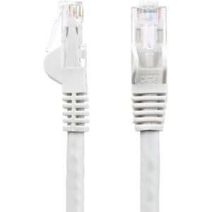 10FT WHITE CAT6 ETHERNET CABLE SNAGLESS RJ45 UTP PATCH CABLE CORD