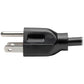 4FT COMPUTER POWER CORD 18AWG 10A 125V 5-15P TO C13