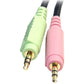6FT USB DISPLAYPORT KVM CABLE AUDIO USB DP KVM CABLE KVM CORD