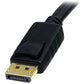 6FT USB DISPLAYPORT KVM CABLE AUDIO USB DP KVM CABLE KVM CORD
