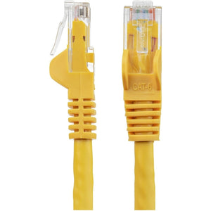 15FT YELLOW CAT6 ETHERNET CABLE SNAGLESS RJ45 UTP PATCH CABLE CORD