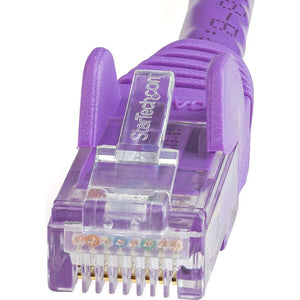 25FT PURPLE CAT6 ETHERNET CABLE SNAGLESS RJ45 UTP PATCH CABLE CORD