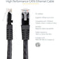 10FT BLACK CAT6 ETHERNET CABLE RJ45 UTP PATCH CABLE GIGABIT LAN