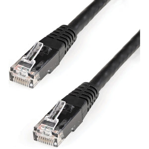 25FT BLACK CAT6 ETHERNET CABLE RJ45 UTP PATCH CABLE GIGABIT LAN