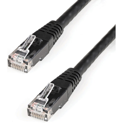 2FT BLACK CAT6 ETHERNET CABLE RJ45 UTP PATCH CABLE GIGABIT LAN