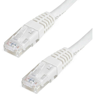 8FT WHITE CAT6 ETHERNET CABLE RJ45 UTP PATCH CABLE GIGABIT LAN