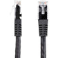 8FT BLACK CAT6 ETHERNET CABLE RJ45 UTP PATCH CABLE GIGABIT LAN