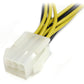 6IN PCI EXPRESS POWER SPLITTER CABLE - PCIE 6 PIN TO DUAL 6 PIN