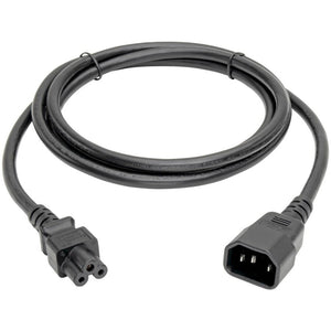 6FT LAPTOP POWER CORD 18AWG 2.5A C14 TO C5 POWER ADAPTER