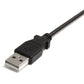 6FT LEFT ANGLE MINI USB CABLE USB 2.0 A TO MINI B CHARGING CORD