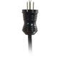 8FT 18AWG HSPTL 5-15P-C13 BLK PWR CBL