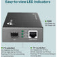 MC220L 1PORT 10/100/1000 RJ45 0.55KM/10KM MODULE SFP SLOT