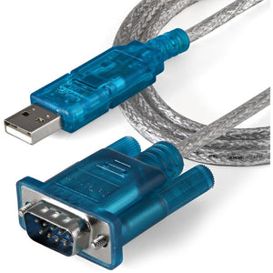 3FT USB TO SERIAL RS232 ADAPTER USB TO RS232 DB9 CONVERTER CABLE