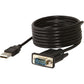 6FT USB2.0 TO SER DB9 9PIN RS232 FTDI ADAPTER CABLE