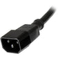 10FT POWER EXTENSION CORD C14 TO C13 COMPUTER MONITOR POWER CABLE