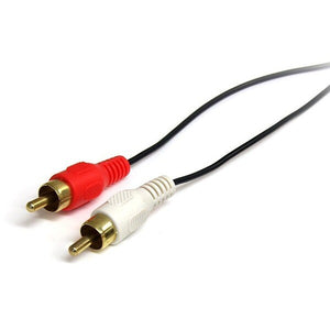 3FT MU3MMRCA STEREO AUDIO TO 2-RCA M/M CABLE