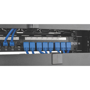 3FT CAT6 PATCH CABLE M/M BLUE RIGHT ANGLED DOWN MOLDED GIGABIT