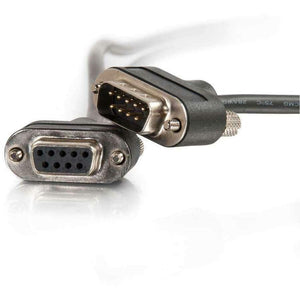 3FT DB9M TO DB9F CMG-RATED LOW PROFILE CABLE