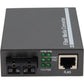 10/100-TX(RJ-45)/100-FX(SC) SMF 1310NM 20KM MEDIA CONVERTER