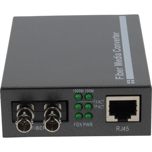 1GBS 1 RJ-45 TO 1 ST PORT MEDIA CONVERTER